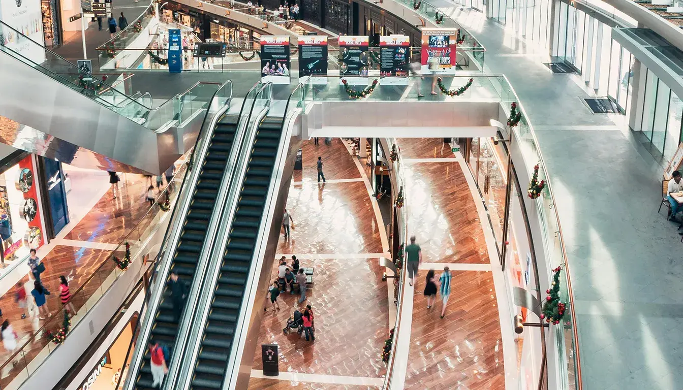 Shopping Mall Escalator